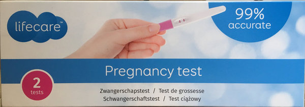 HCG Schwangerschaftstest, 2 Stück